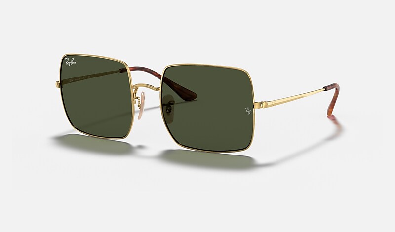 Square gold 2025 ray bans