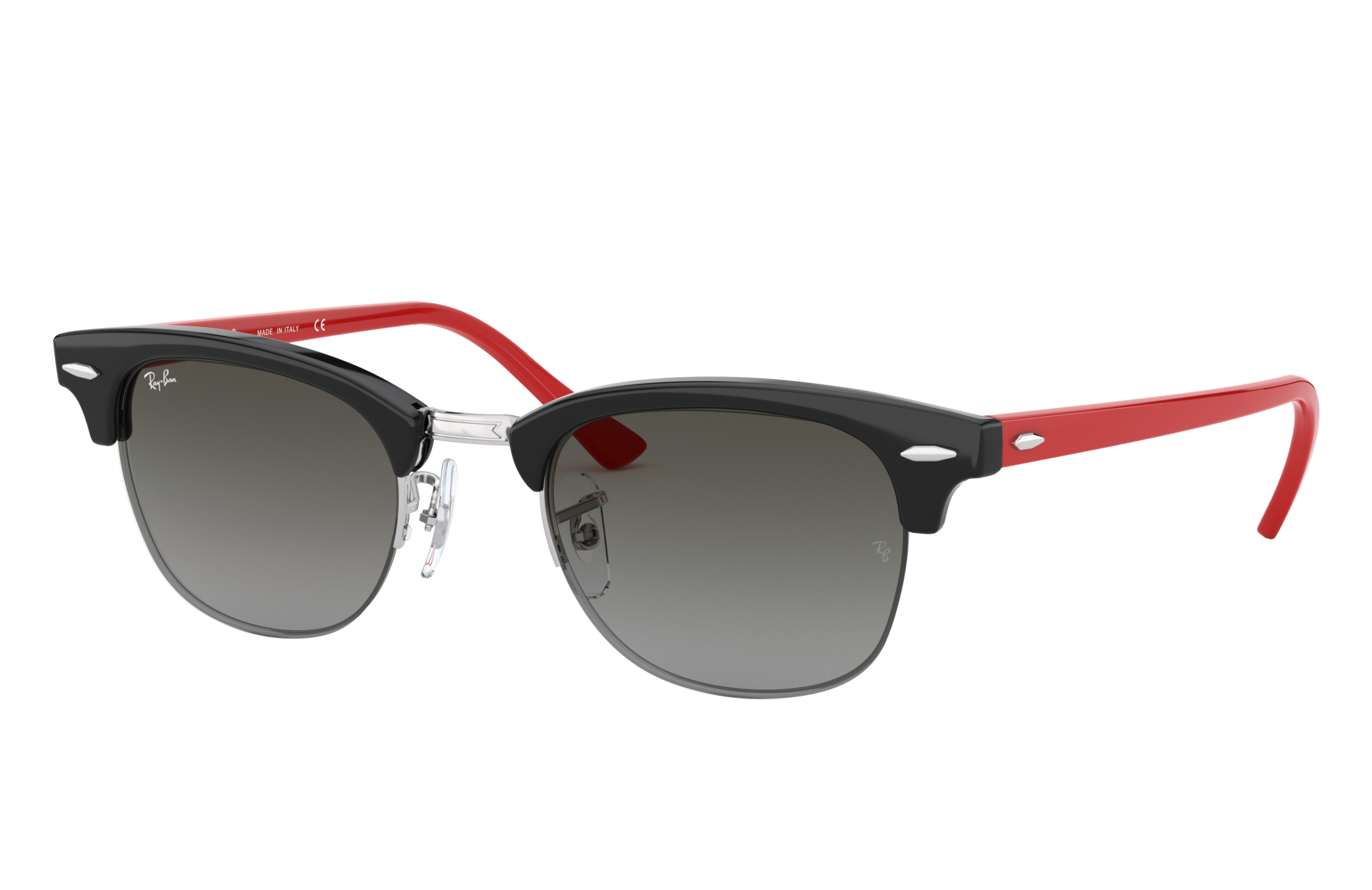 black red ray bans