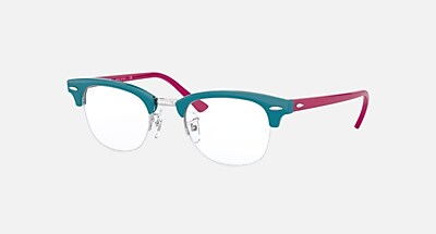 CLUBMASTER GAZE Eyeglasses with White Frame RB4354V Ray Ban