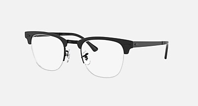万華鏡ページ CLUBMASTER METAL OPTICS Eyeglasses with Black On Gold Frame