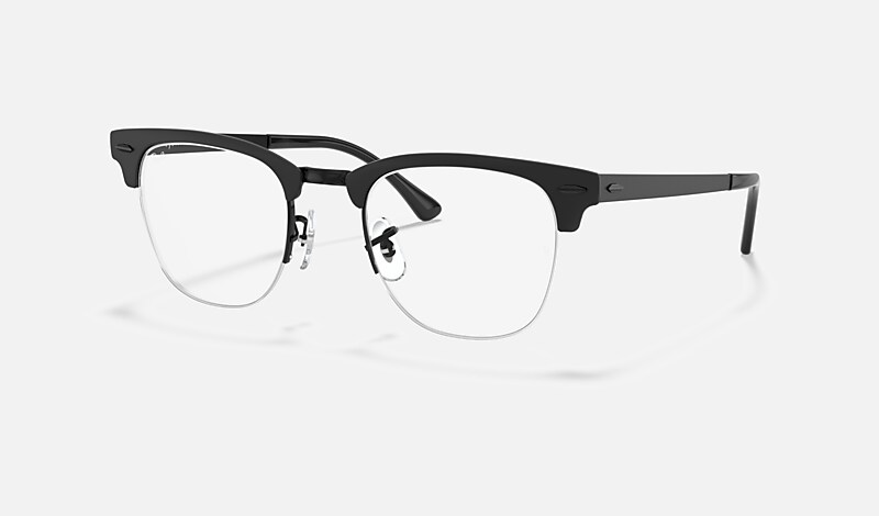 CLUBMASTER METAL OPTICS Eyeglasses with Black Frame
