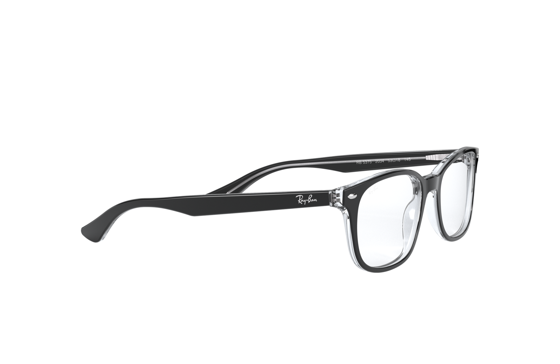 Rb5375 Eyeglasses with Black Frame 