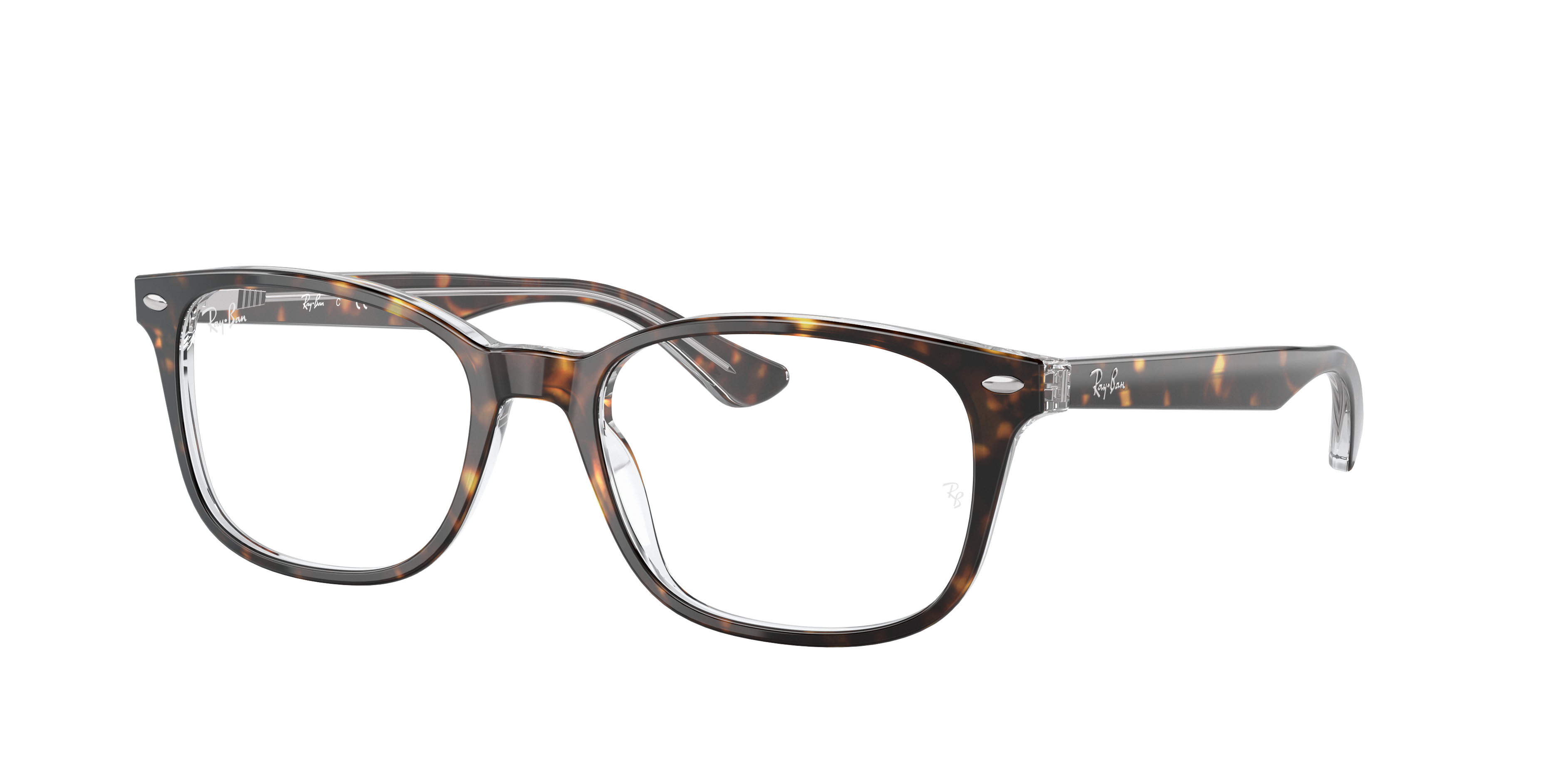 Intuïtie In de naam verhouding Rb5375 Optics Eyeglasses with Havana On Transparent Frame | Ray-Ban®