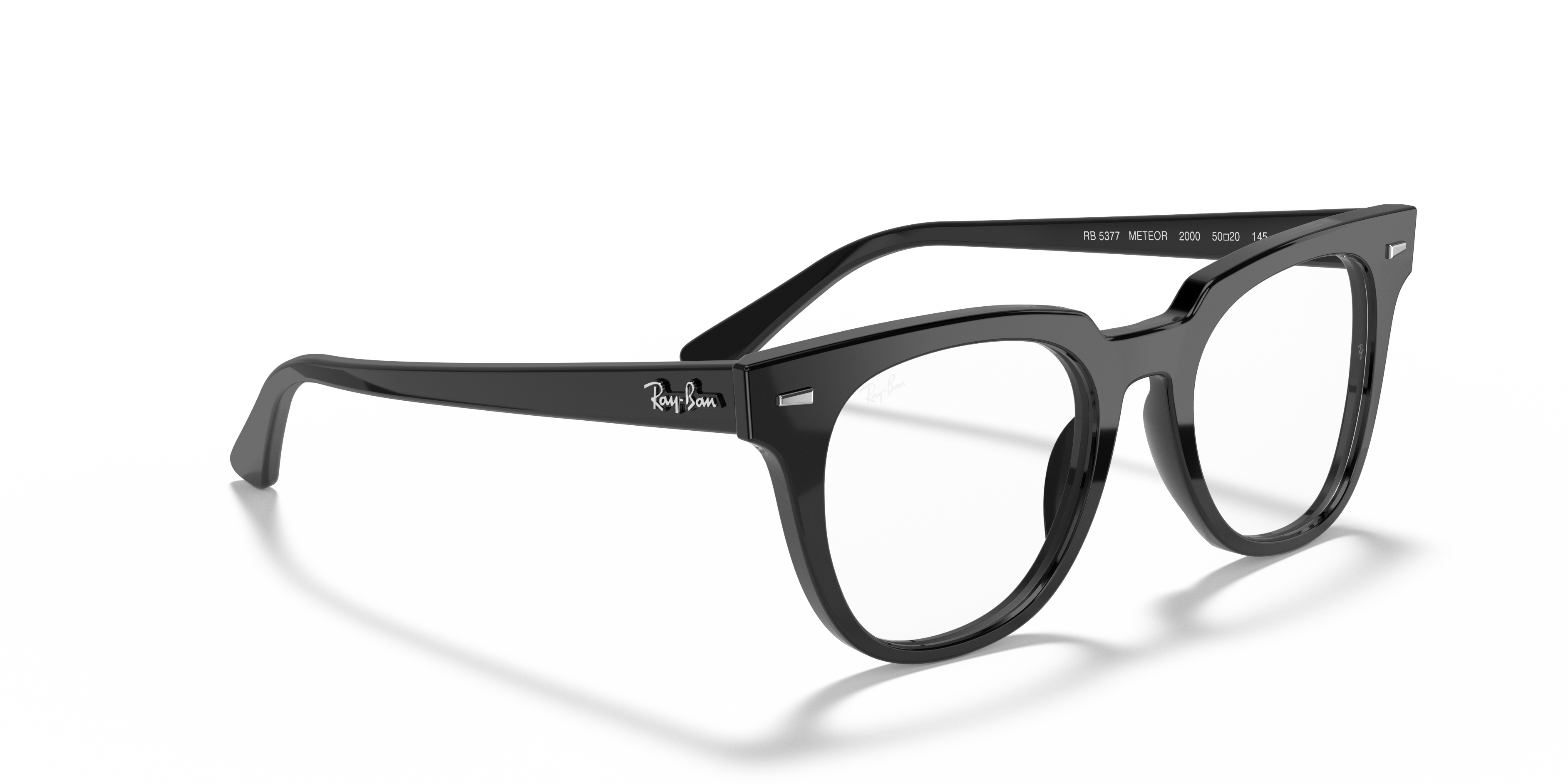 Meteor Optics Eyeglasses with Black Frame | Ray-Ban®