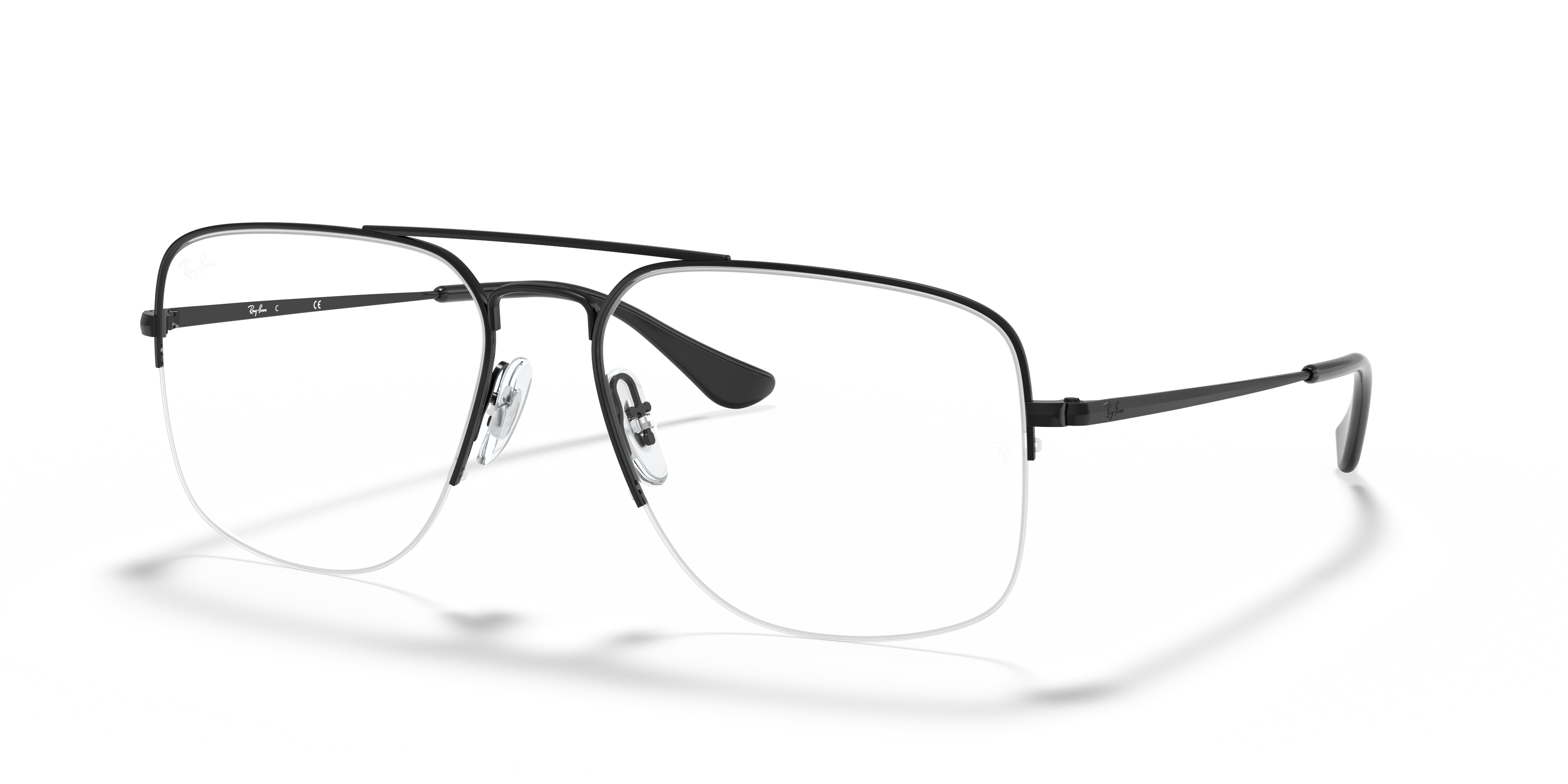 Occhiali da Vista General Gaze con montatura Nero | Ray-Ban®