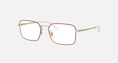 RB240 ゴールドカラー RB6440 Eyeglasses with Red Frame - RB6440 | Ray-Ban®
