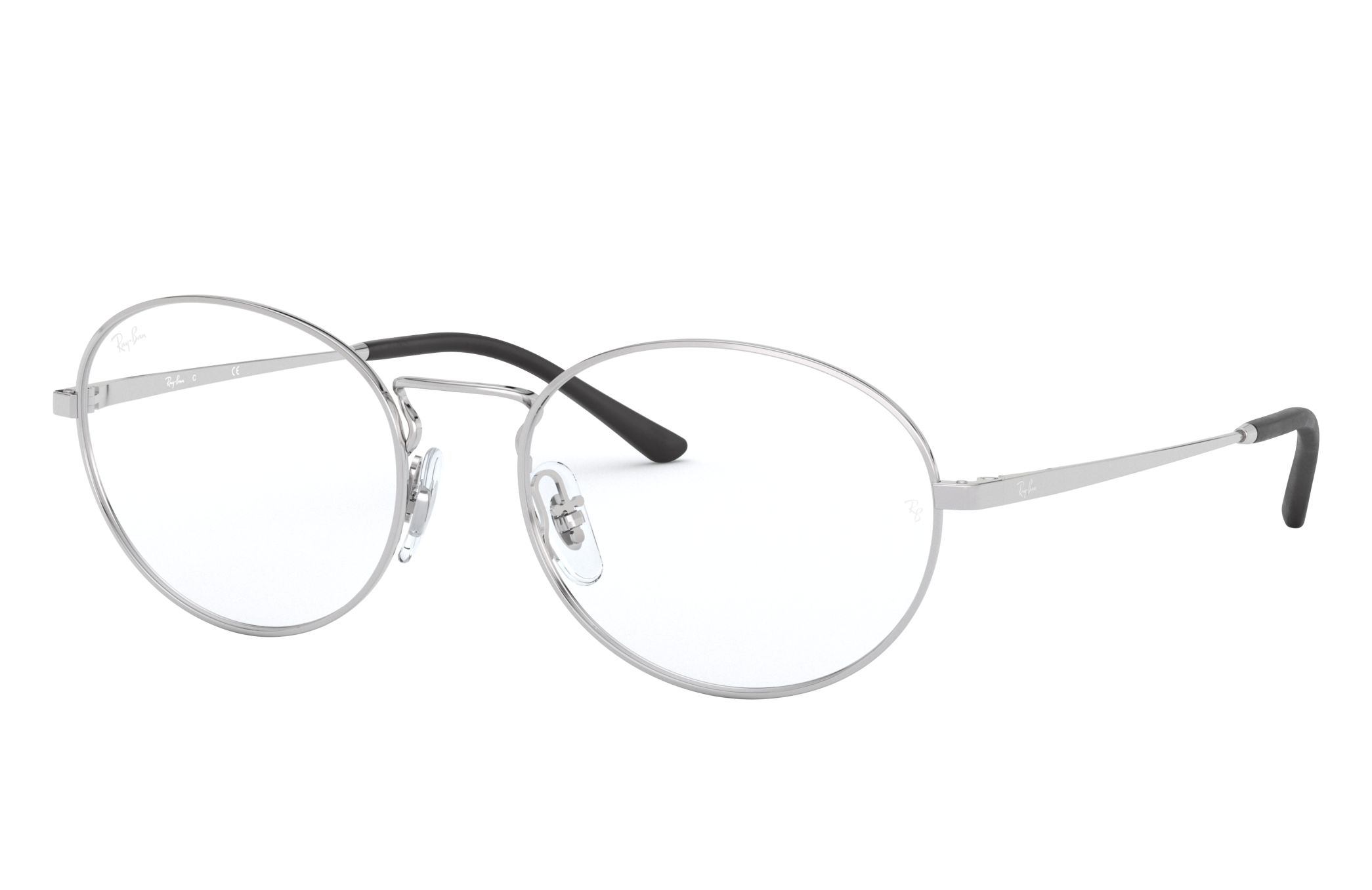 Rb6439 Optics Eyeglasses with Silver Frame - RB6439 | Ray-Ban®