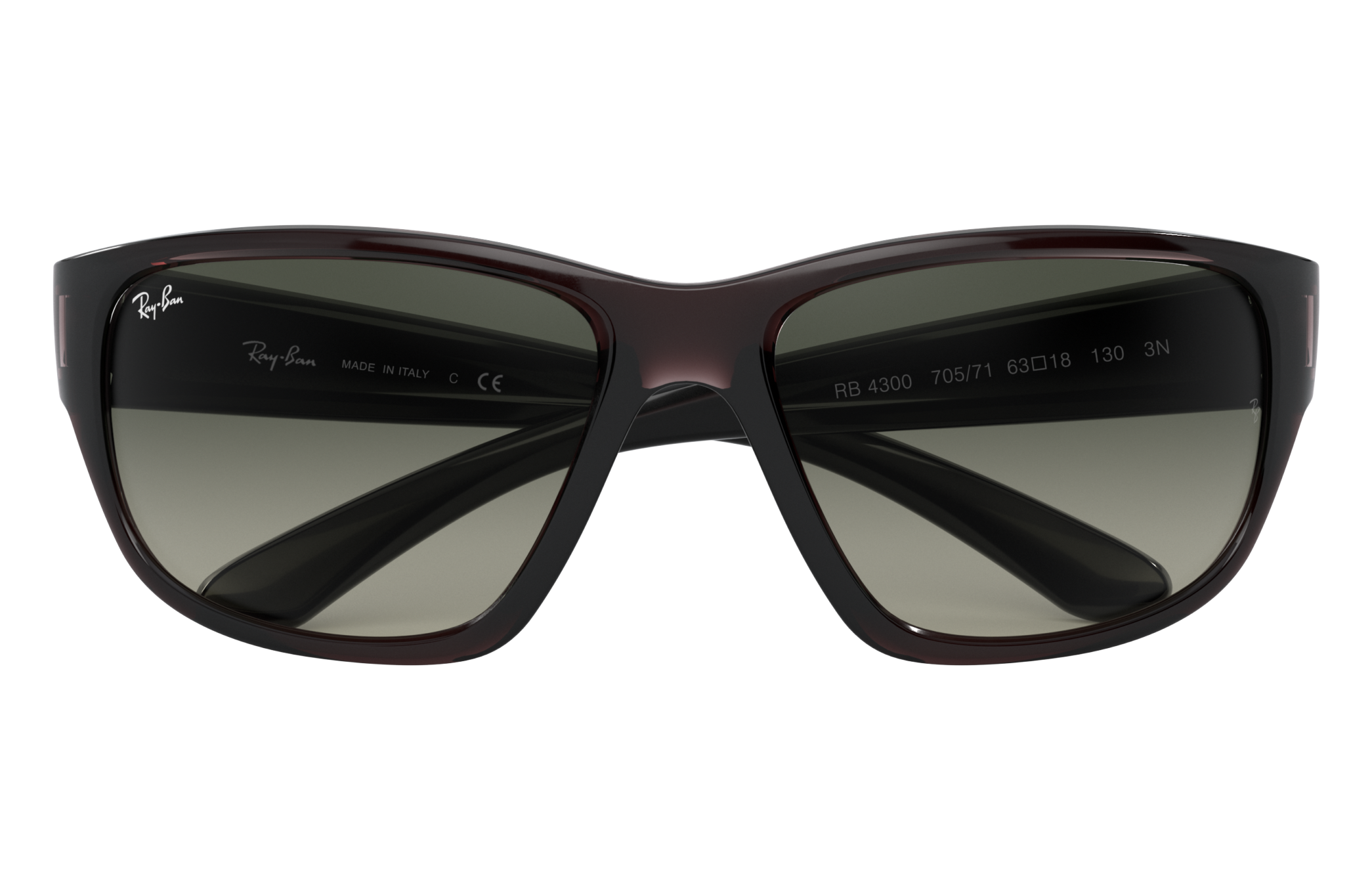 ray ban 4300 transparent