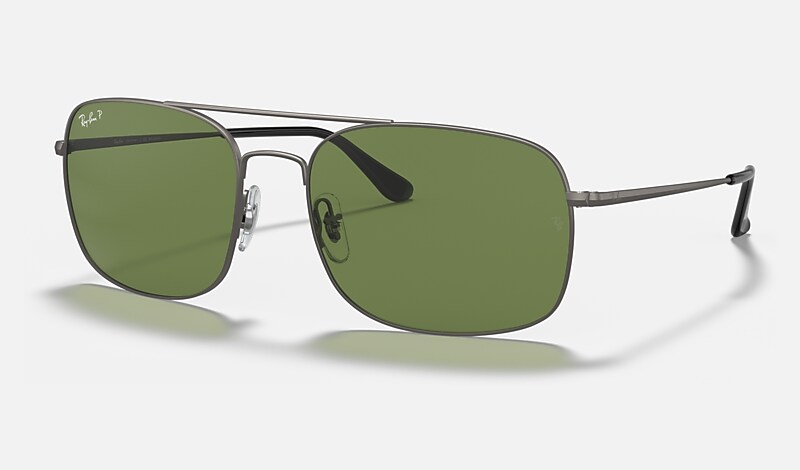 RB3611 Sunglasses in Gunmetal and Green - RB3611 | Ray-Ban® US