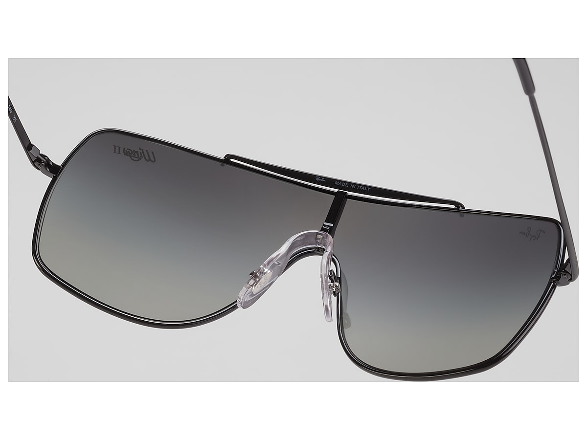 Wings Ii Sunglasses in Black and Grey | Ray-Ban®