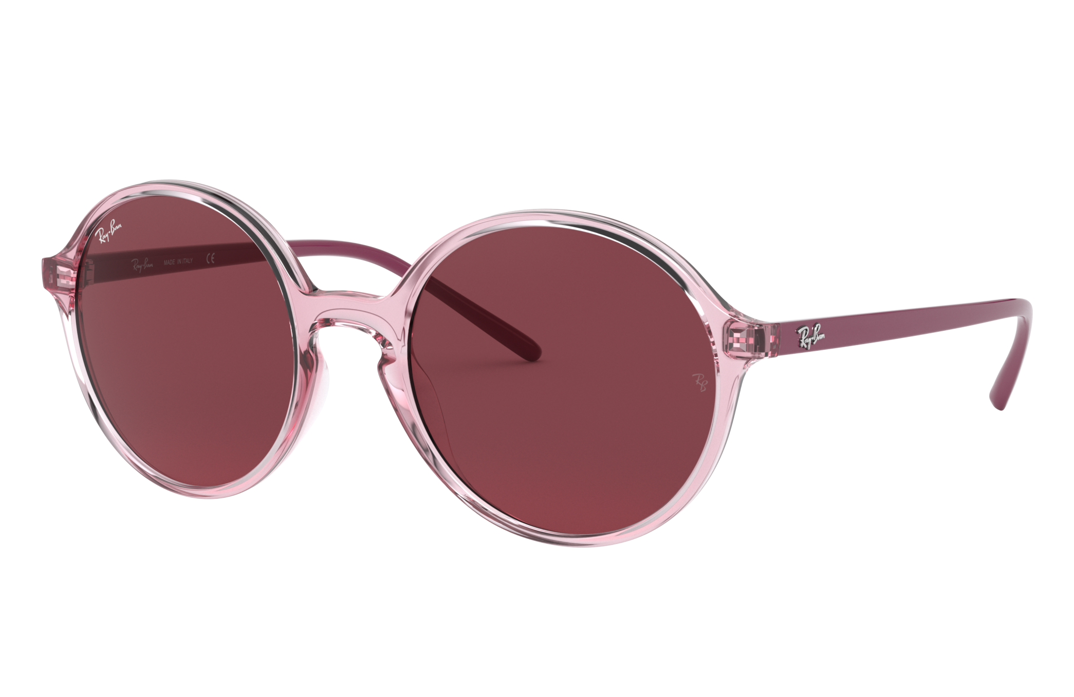 veiligheid verliezen premie Zonnebrillen in Rb4304 en Transparant roze Donkerpaars | Ray-Ban®