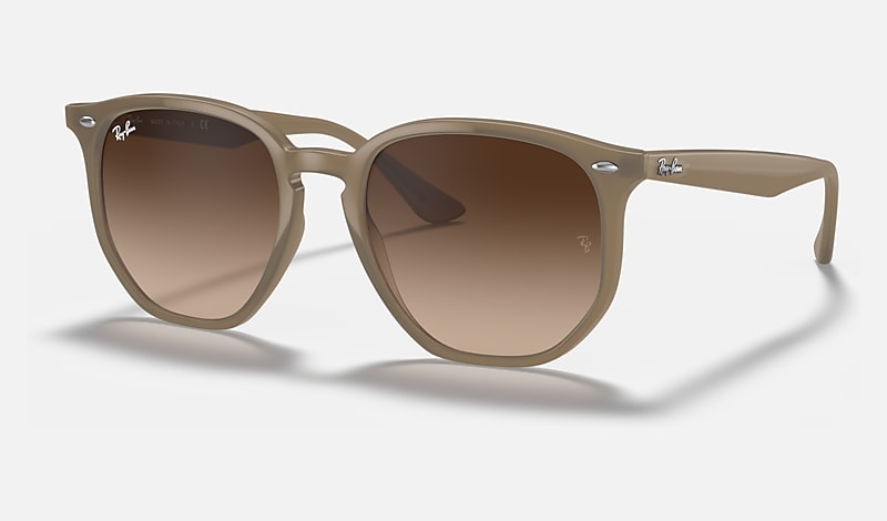 RB4306 Sunglasses in Light Havana and Brown | Ray-Ban®