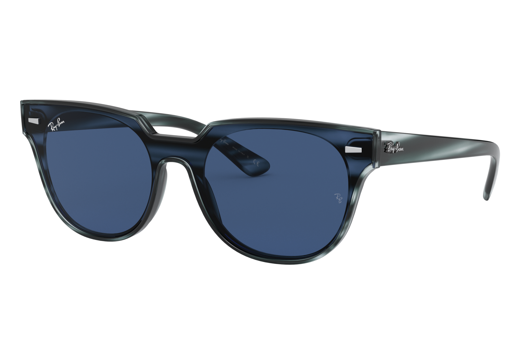 ray ban striped blue havana