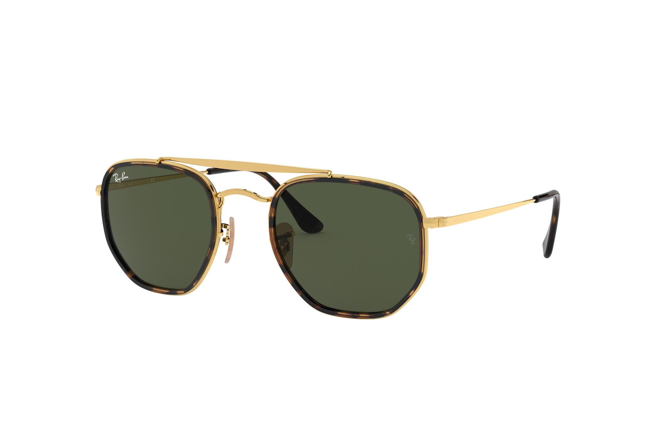 ray ban marshal ii on face