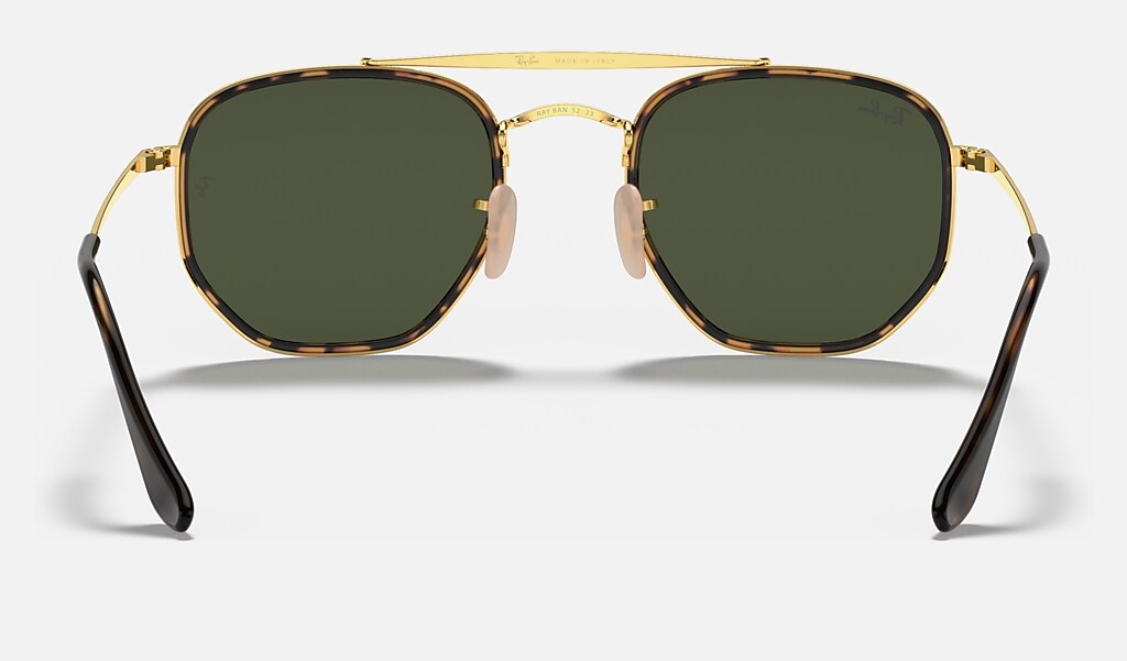 Marshal Ii Sunglasses in Gold and Green | Ray-Ban®