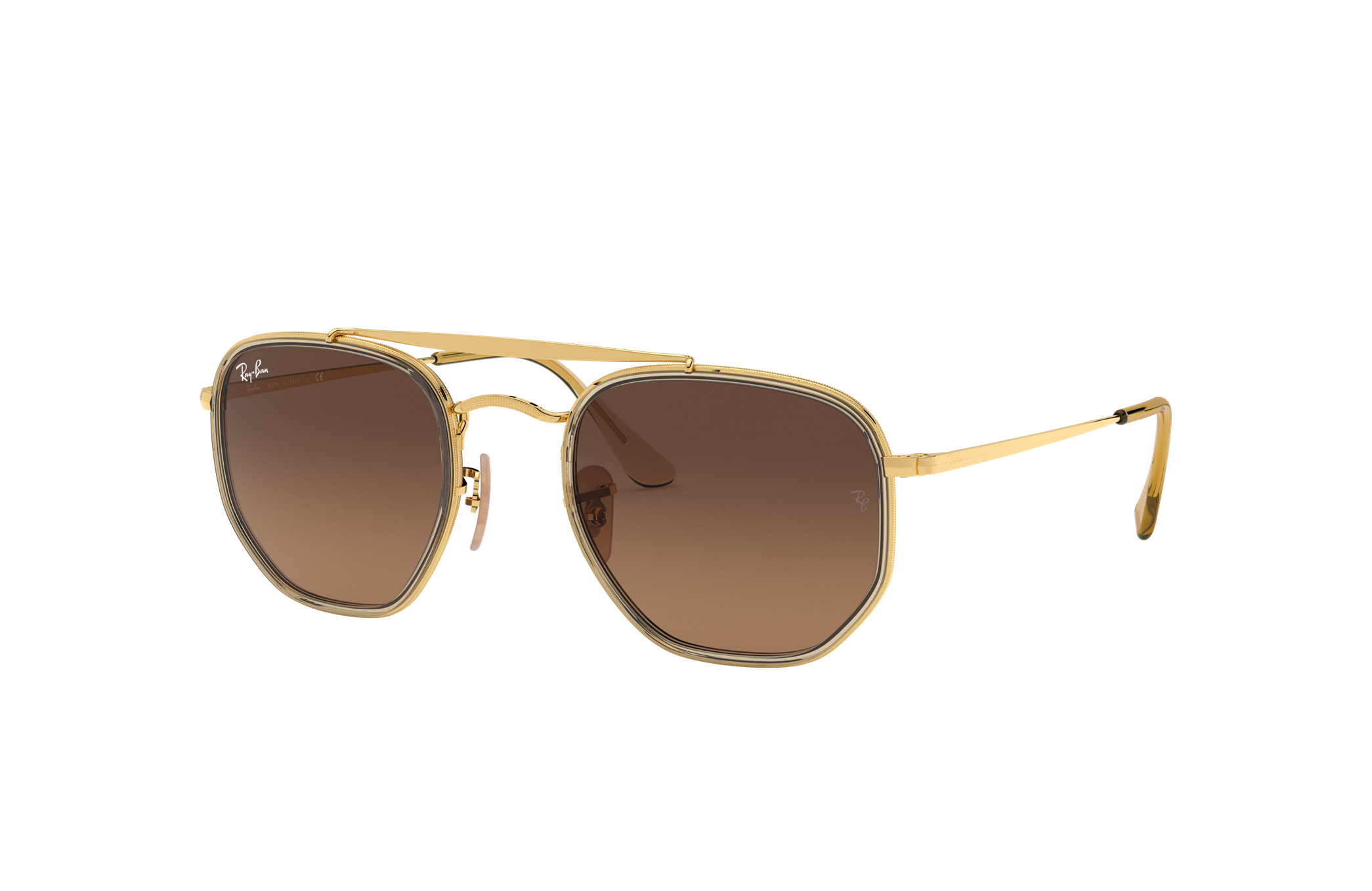 ray ban marshal rose gold