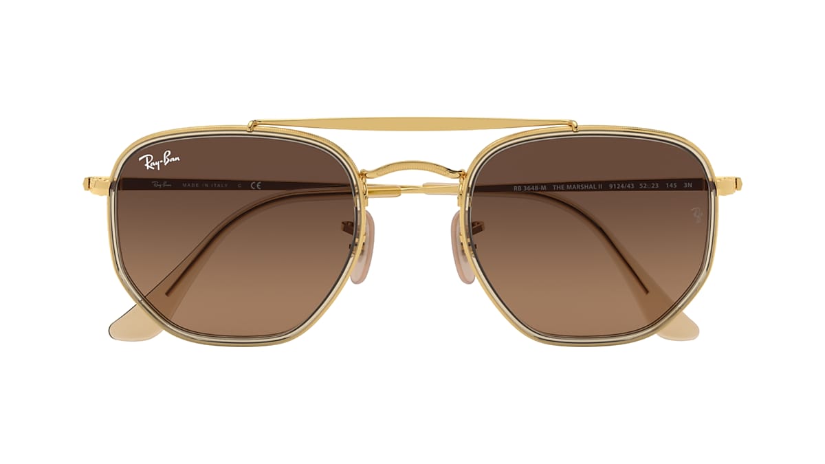 MARSHAL II Sunglasses in Gold and Brown - RB3648M | Ray-Ban