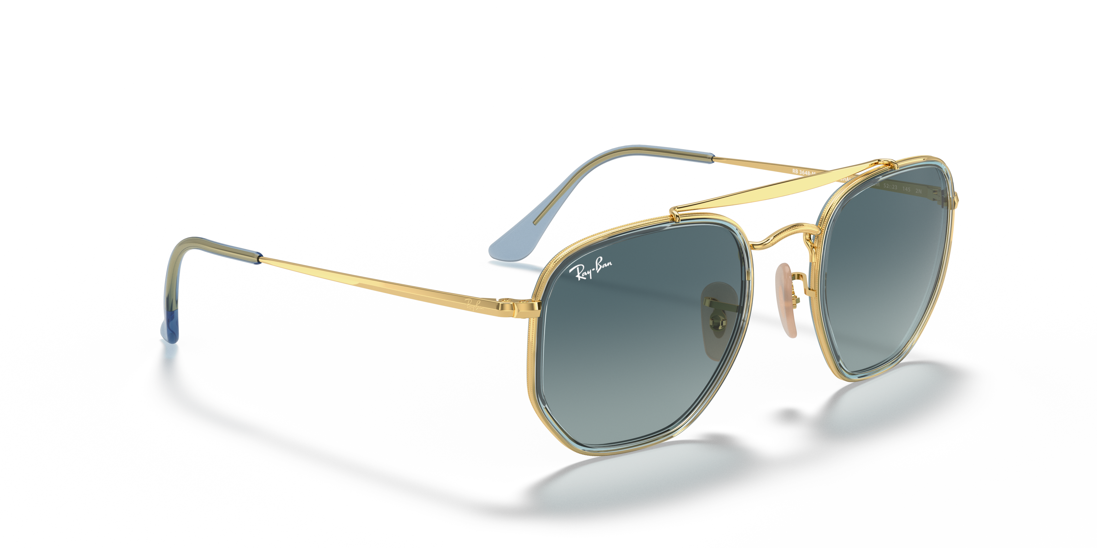 ray ban marshal 2 silver