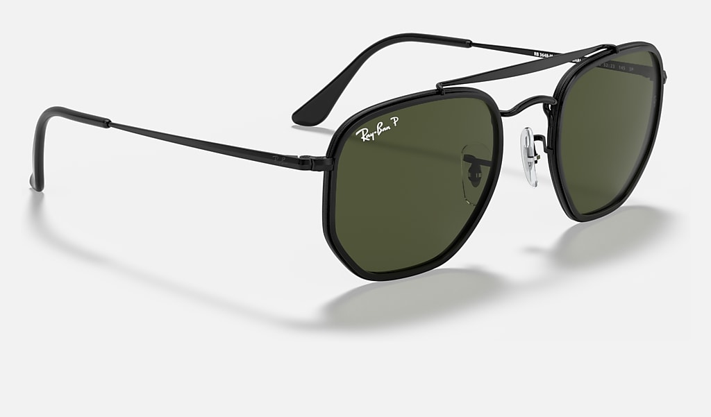 Marshal Ii Sunglasses in Black and Green | Ray-Ban®