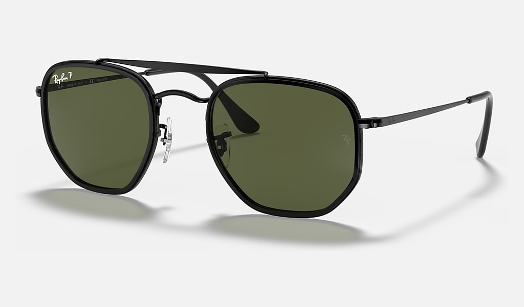 Marshal Ii Sunglasses in Black and Green | Ray-Ban®