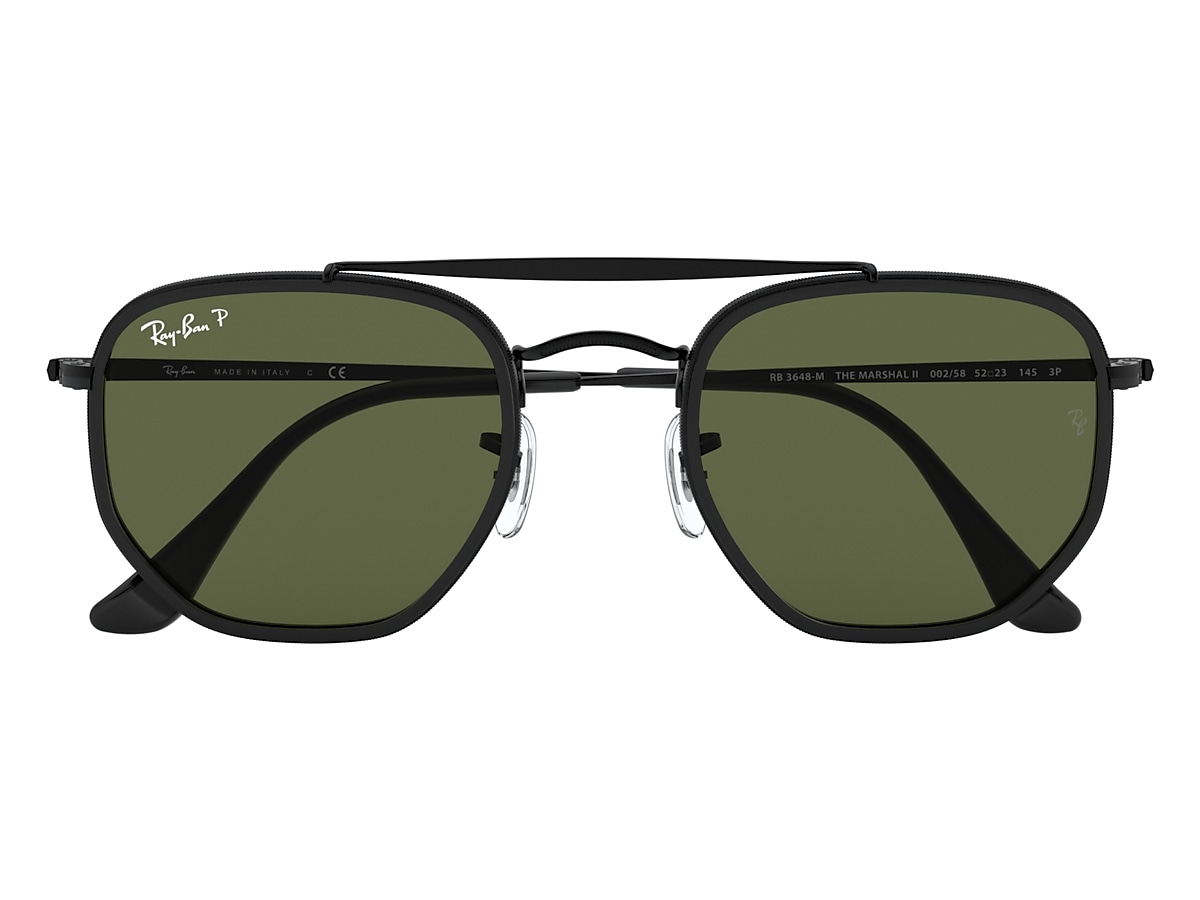 MARSHAL II Sunglasses in Black and Green - RB3648M | Ray-Ban®