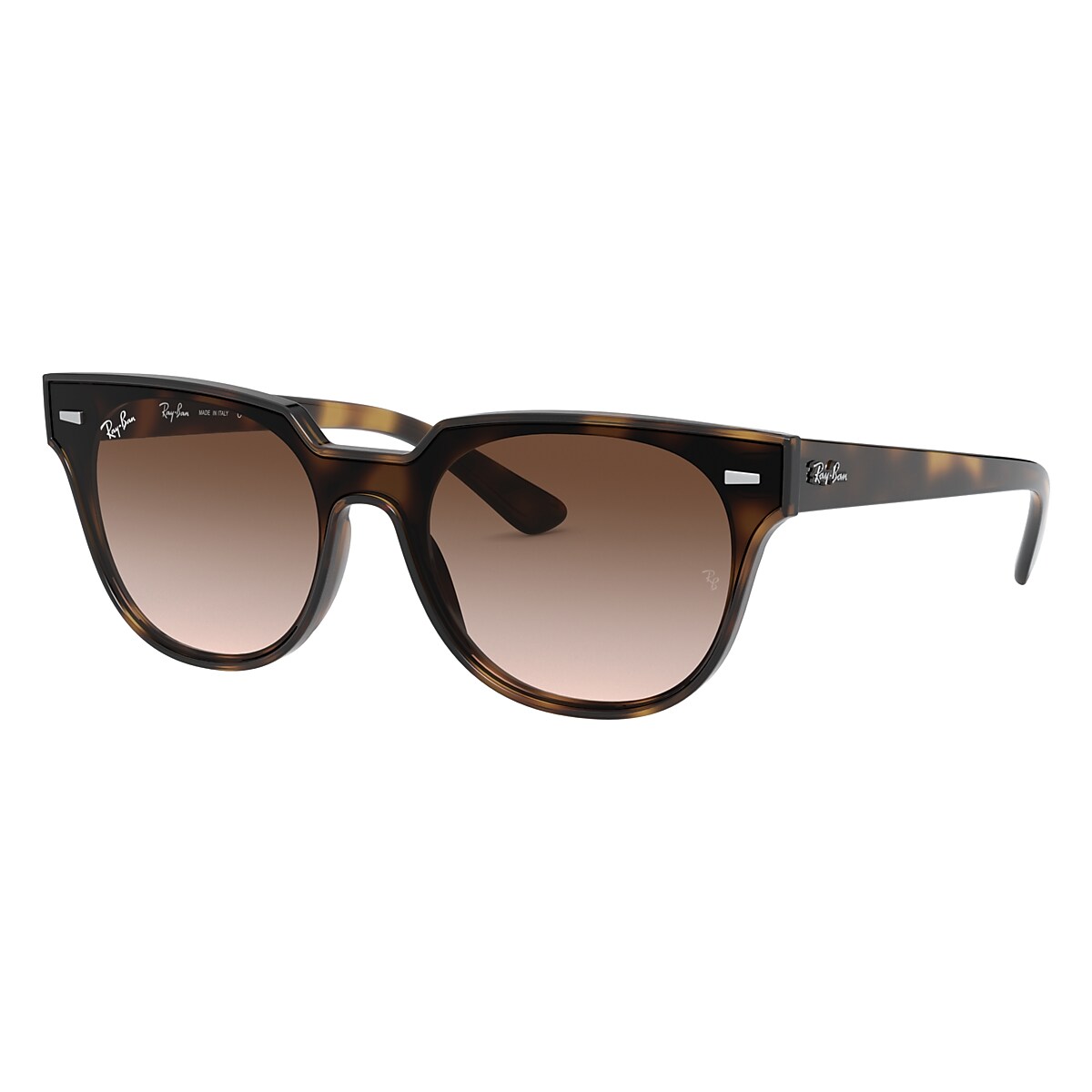 Blaze Meteor Sunglasses in Tortoise and Brown | Ray-Ban®