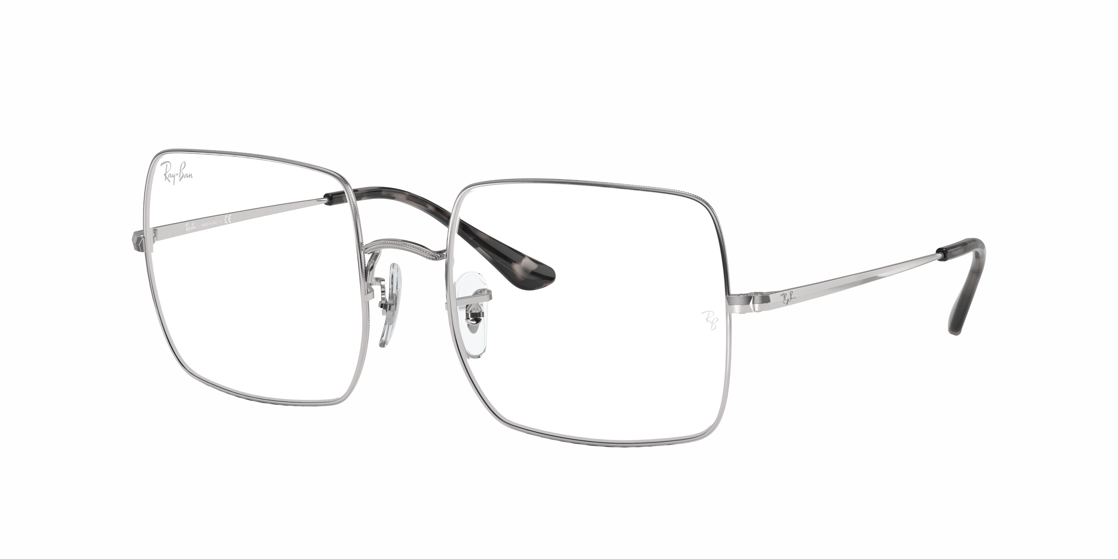 ray ban silver eyeglasses