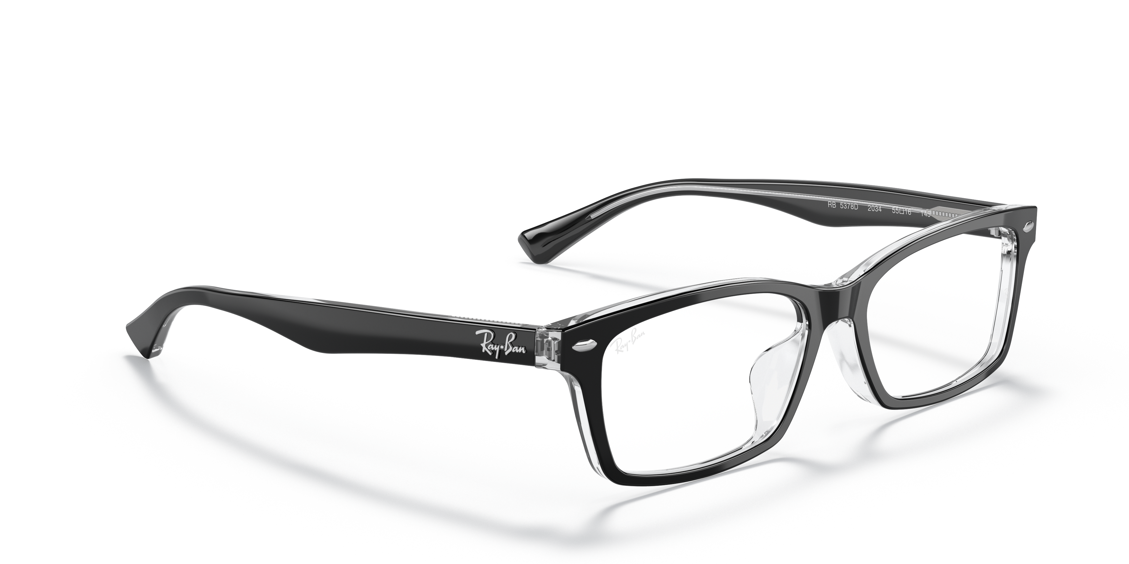 black ray ban eyeglasses