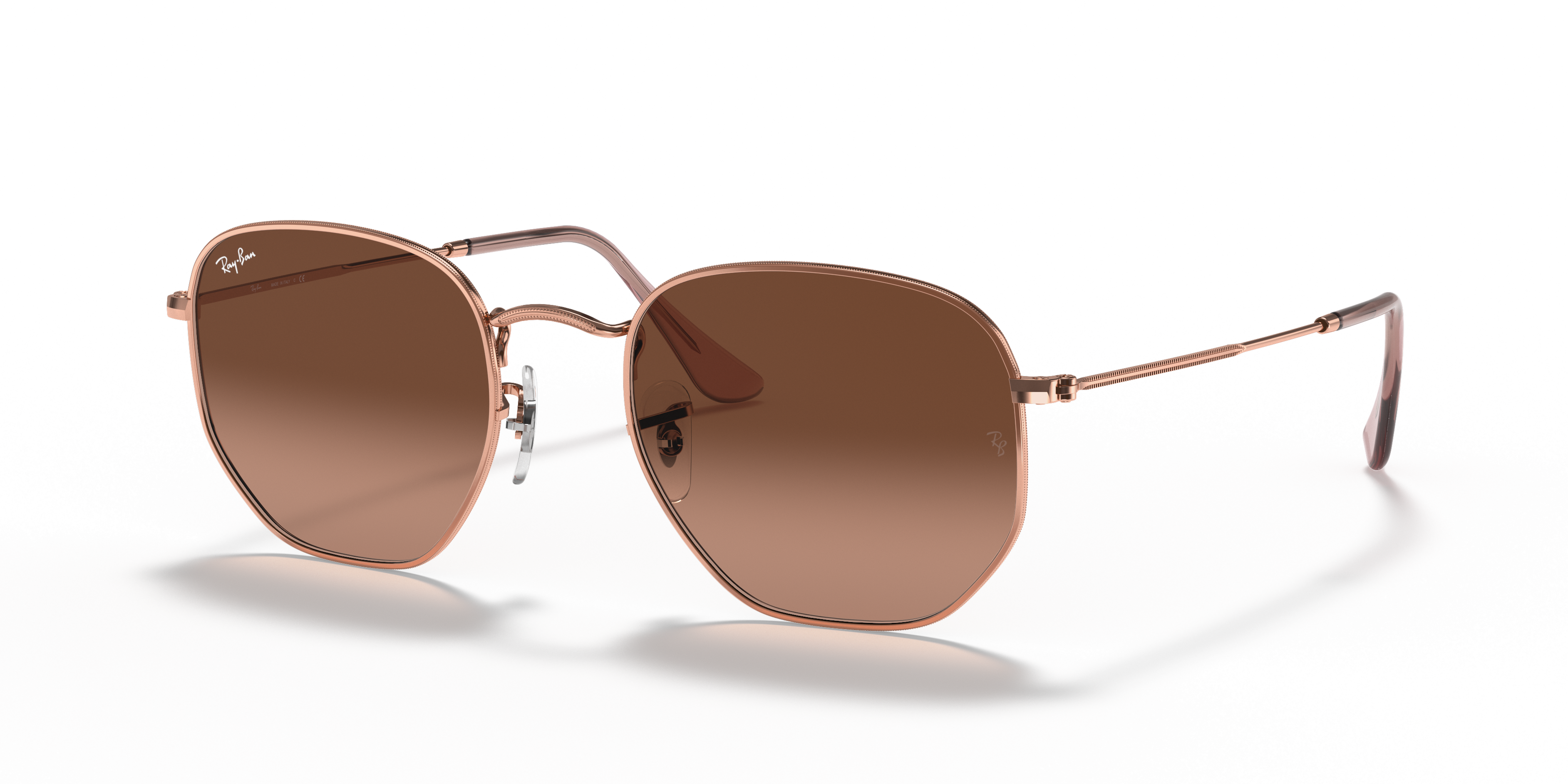 bronze copper ray ban