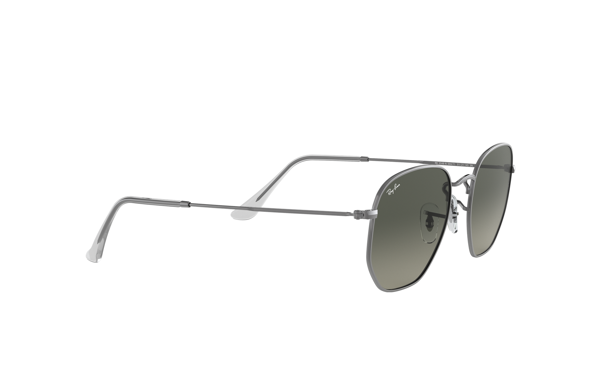 ray ban hexagonal silver frame