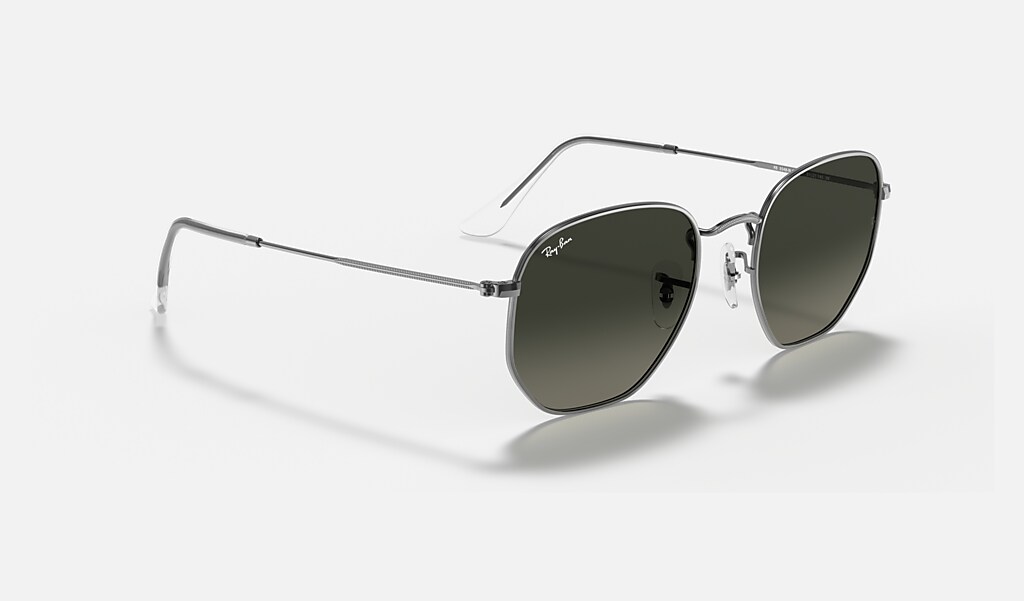 ray ban gunmetal sunglasses