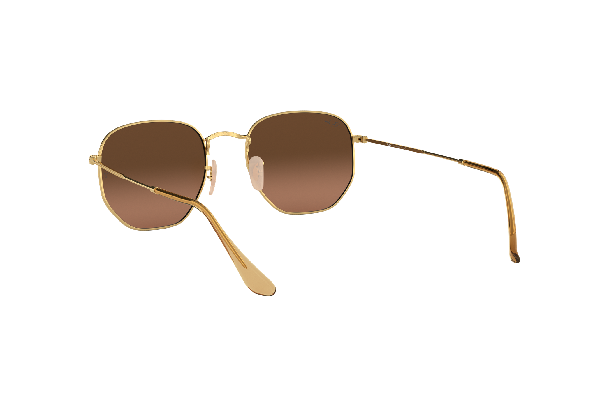 Ray-Ban RB3548 Medium (Size-51) Gold Brown 9124/43 Unisex Sunglasses -  Lenskart.com