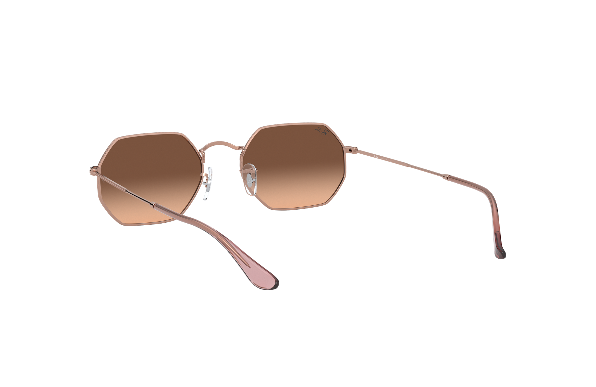 Womens Accessories Sunglasses Ray-Ban Sunglass Rb3556n Octagonal Classic in Brown 