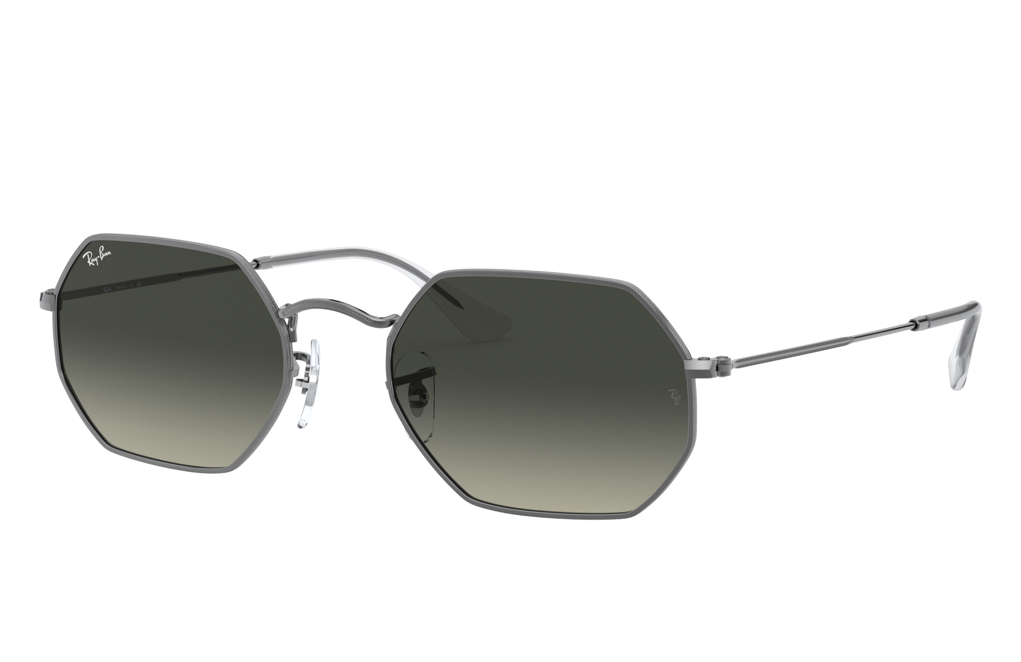 Occhiali da Sole OCTAGONAL CLASSIC in Gunmetal e Sfumato Grigio - RB3556N |  Ray-Ban� IT