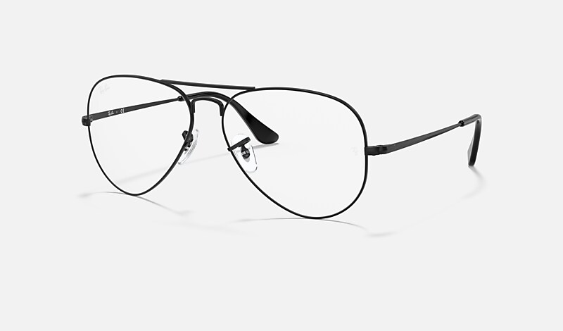 レイバン公式ストア】 Ray-Ban® AVIATOR OPTICS メガネ | ブラック