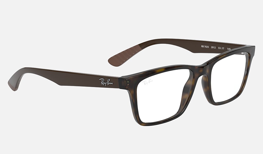 Rb7025 Optics Eyeglasses with Havana Frame | Ray-Ban®