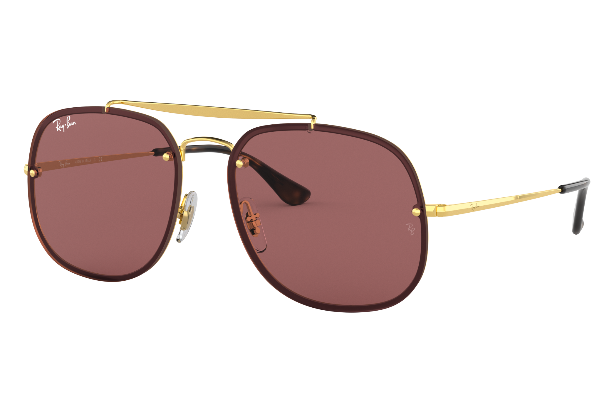 Gold Sunglasses in Violet and Blaze General | Ray-Ban®
