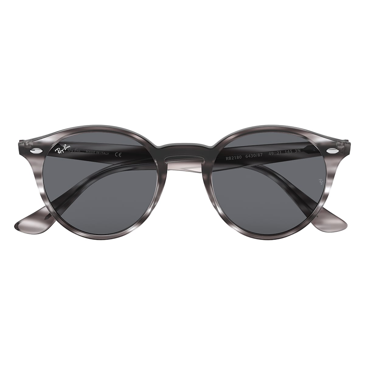 Ray ban striped cheap grey havana