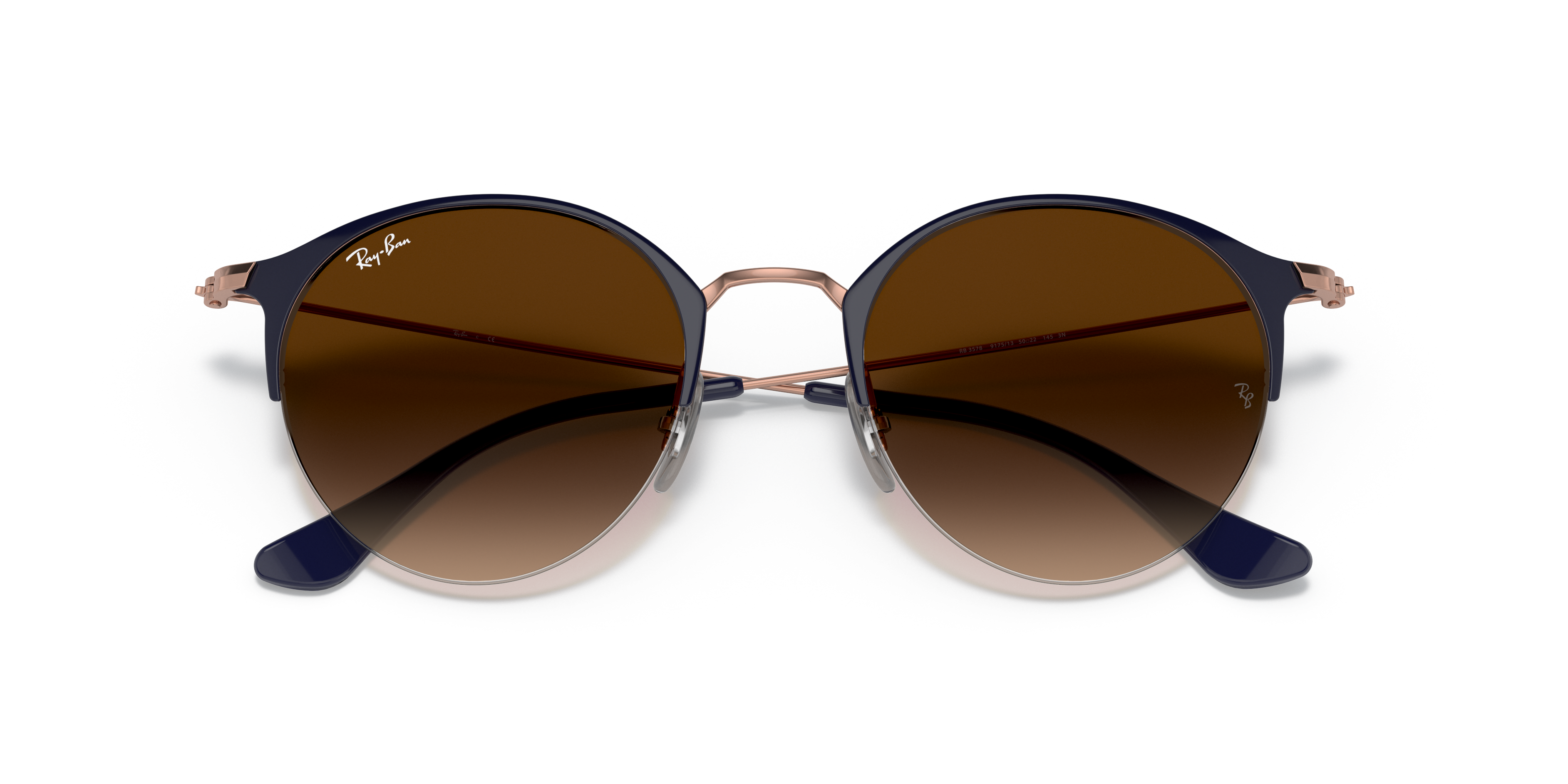 Rb3578 Sunglasses in Blue On Copper and Brown | Ray-Ban®