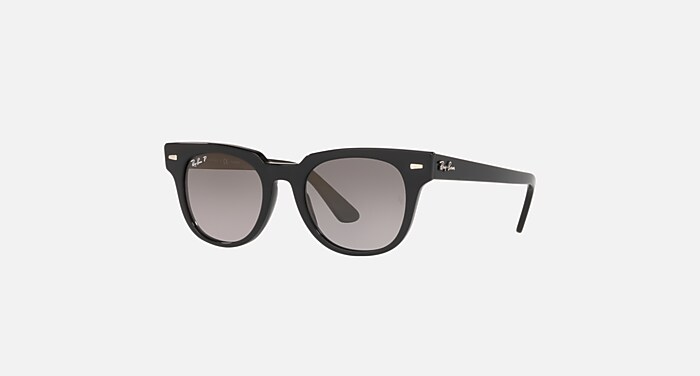 METEOR CLASSIC Sunglasses in Black and Polarized Grey Gradient RB2168 Ray Ban