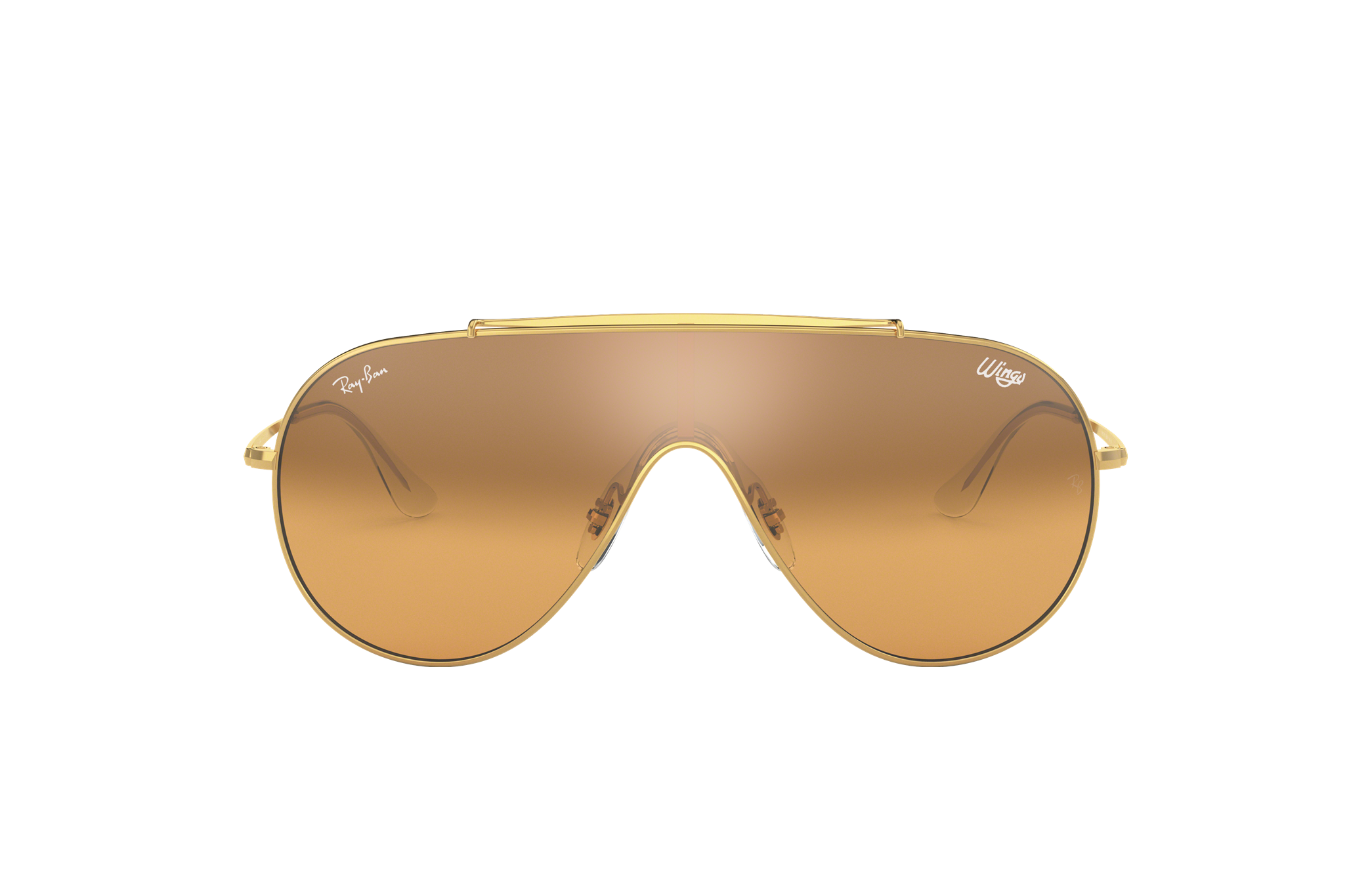 ray ban wings gold 24k