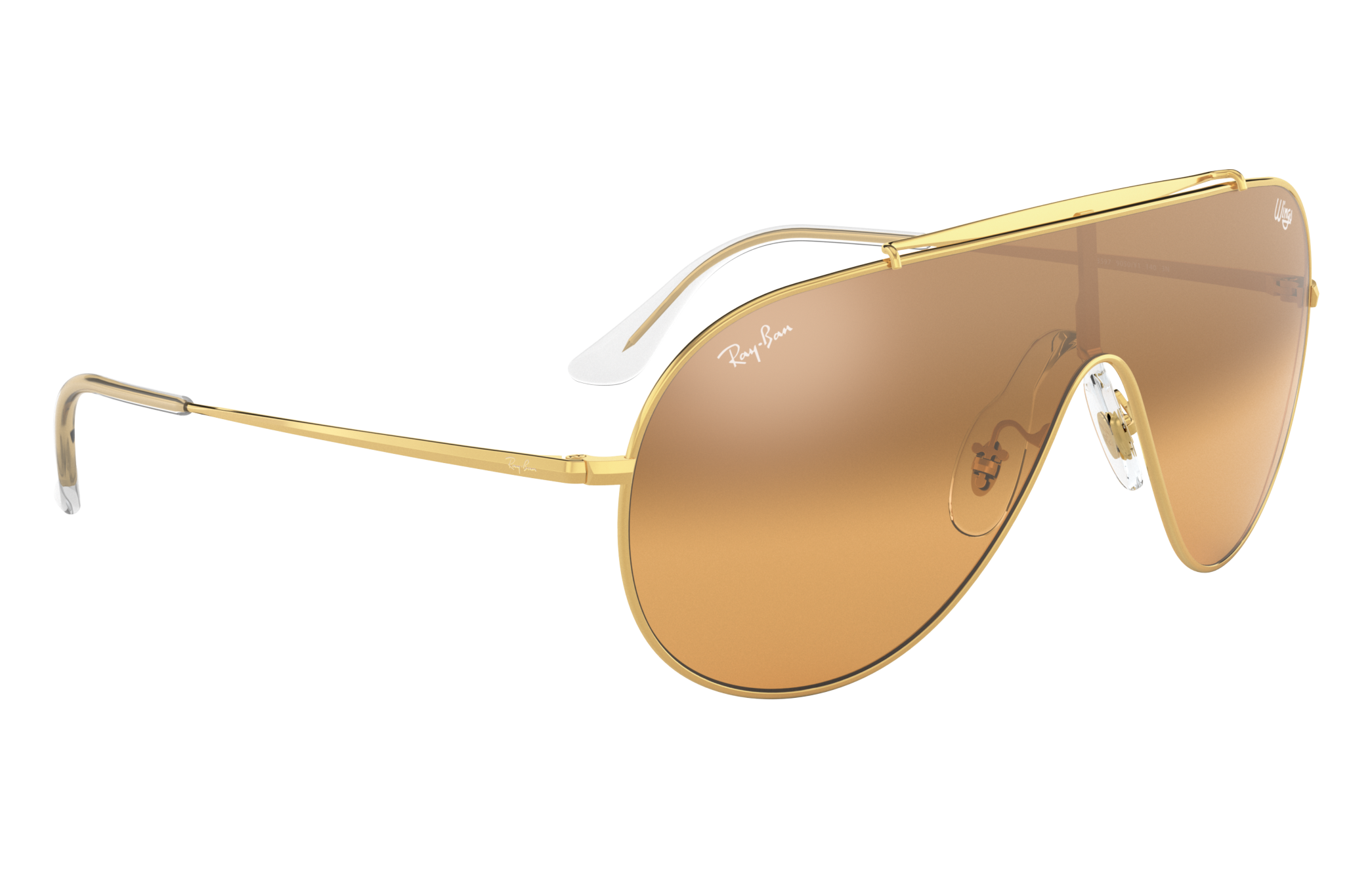 ray ban golden wings