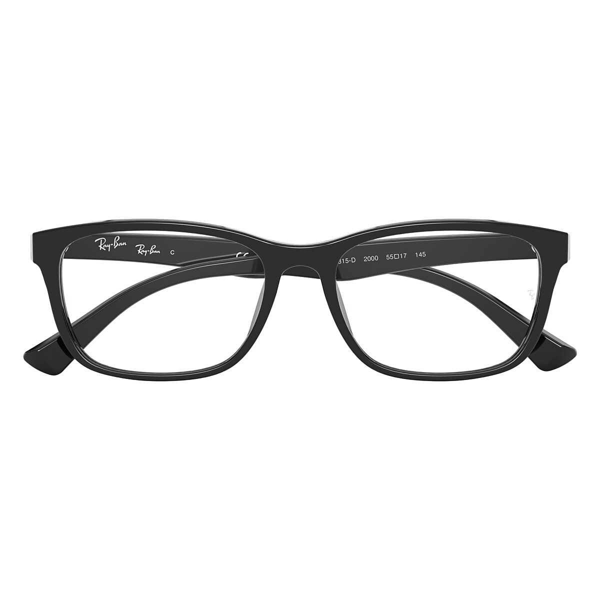 レイバン公式ストア】 Ray-Ban® RB5315 OPTICS メガネ | ブラック フレーム - RB5315D