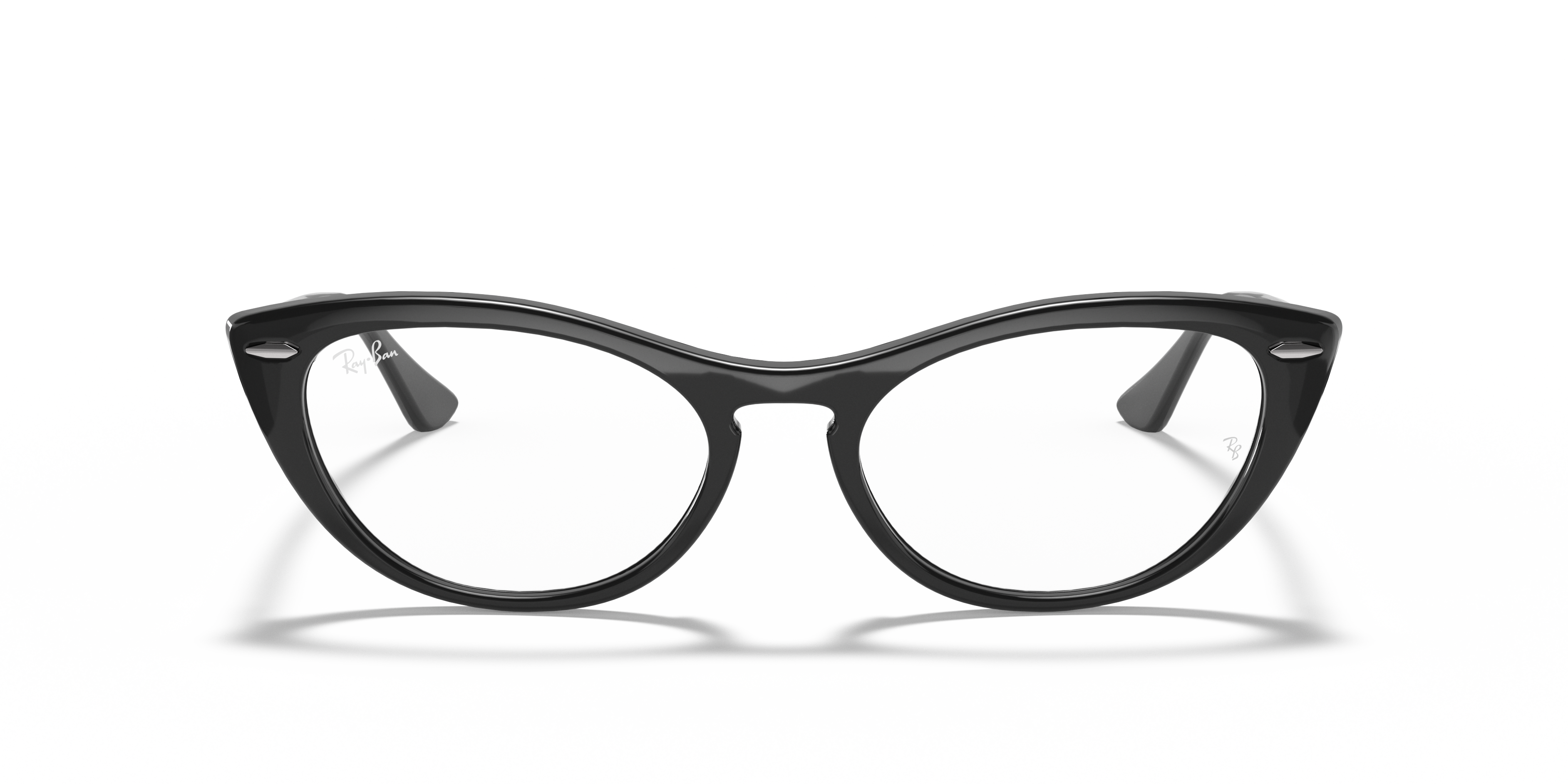 レイバン公式ストア】 Ray-Ban® Nina Optics メガネ | ブラック フレーム