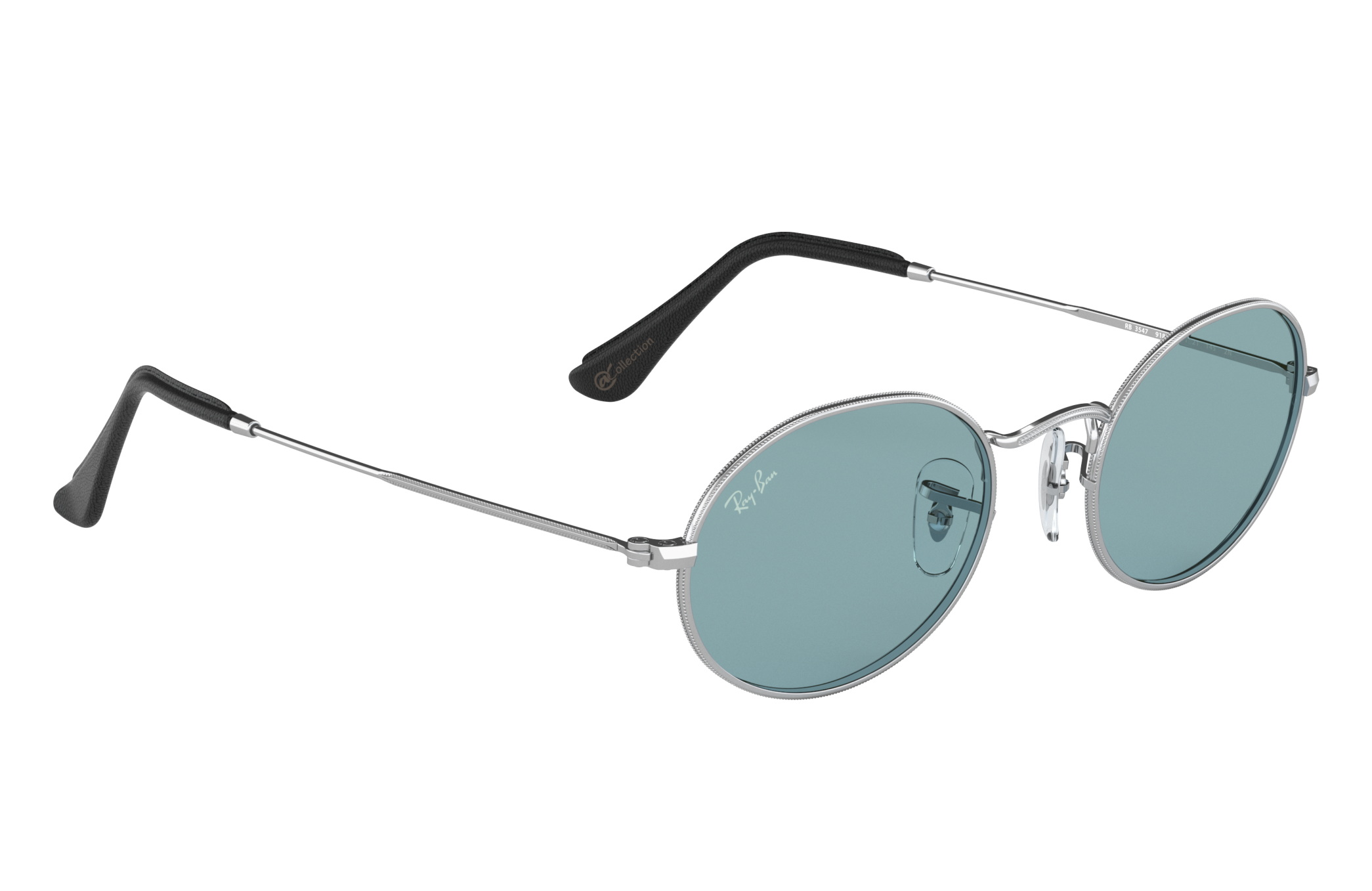 Ray-Ban Oval @collection RB3547 Silver 
