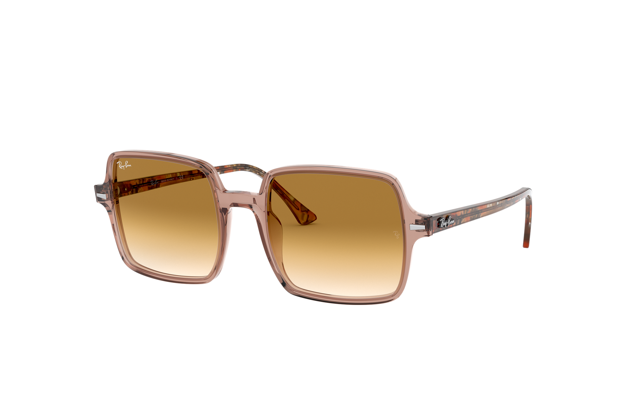 ray ban curved sunglasses