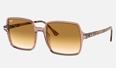 aldrig atom Andet Ray-Ban Square Ii RB1973 Transparent Brown - Acetate - Light Brown Lenses -  0RB197312815153 | Ray-Ban® USA