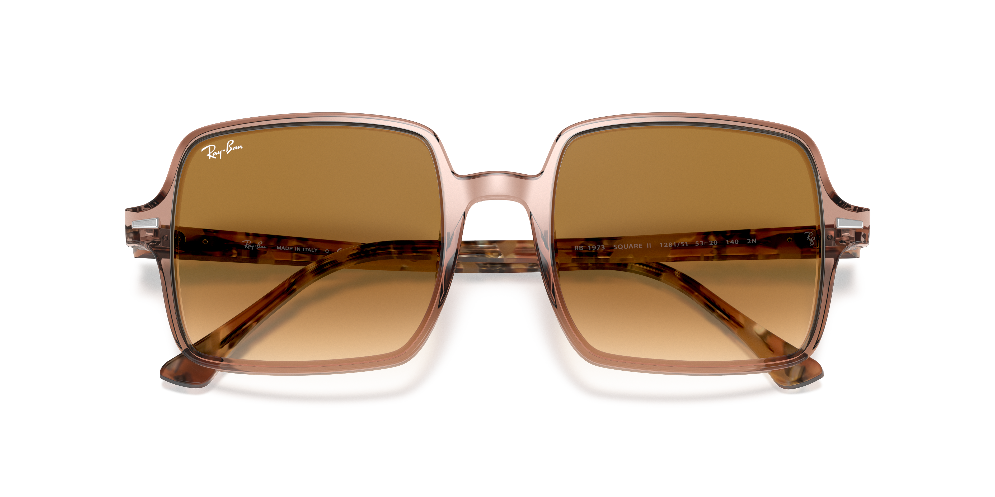 ray ban square brown