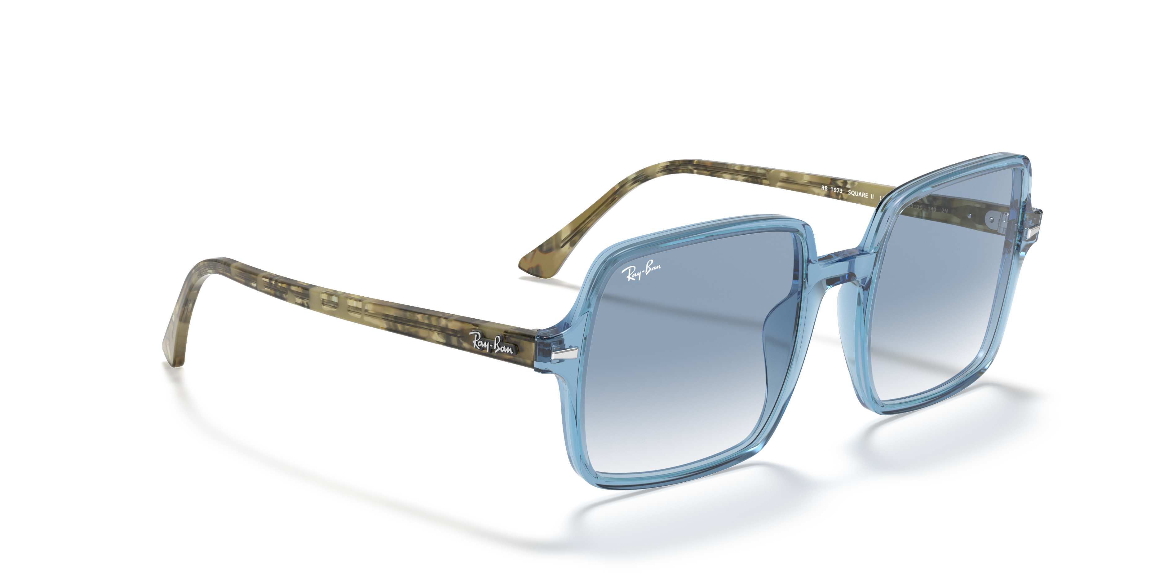 ray ban blue square sunglasses