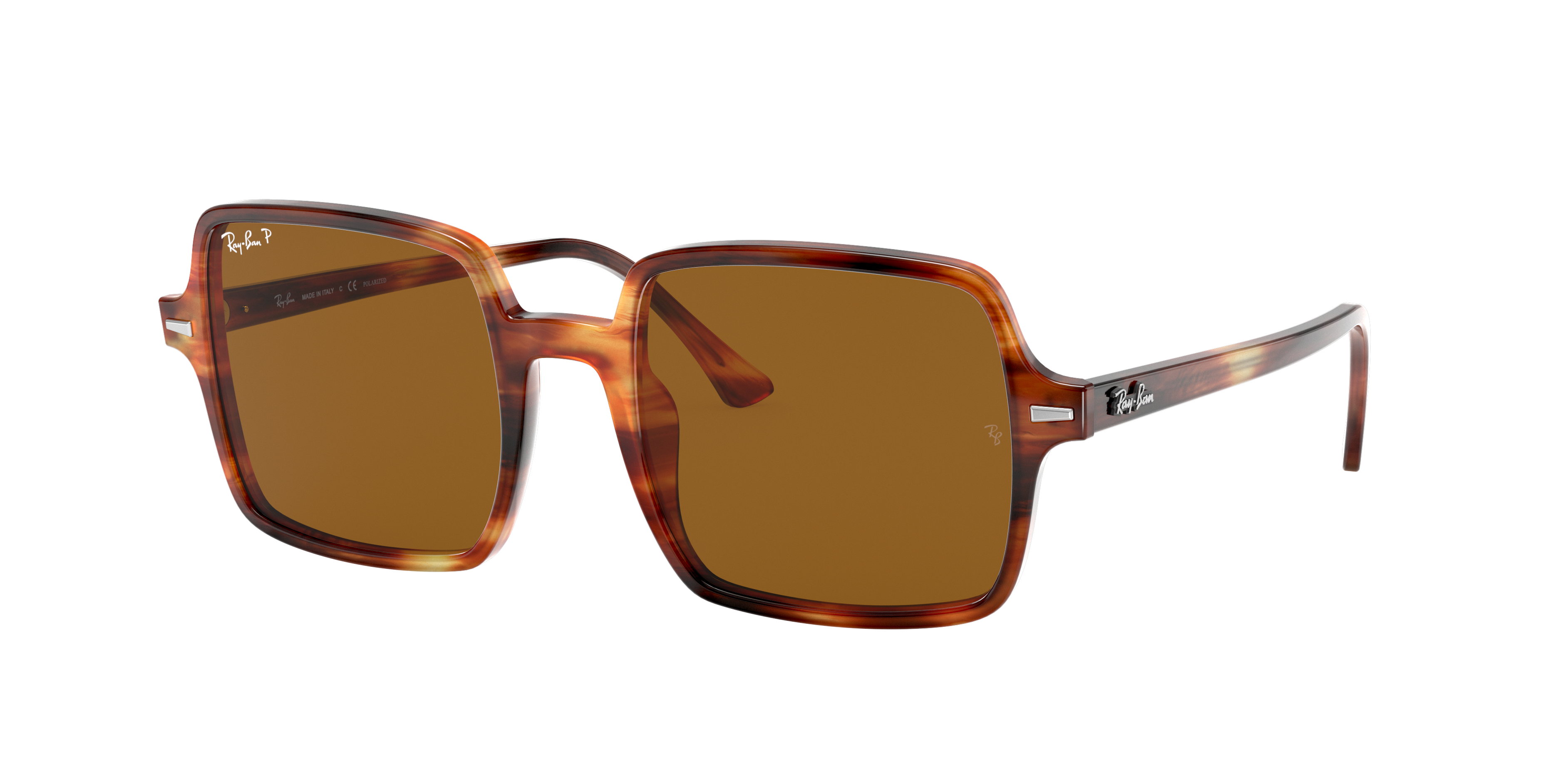 ray ban square aviators